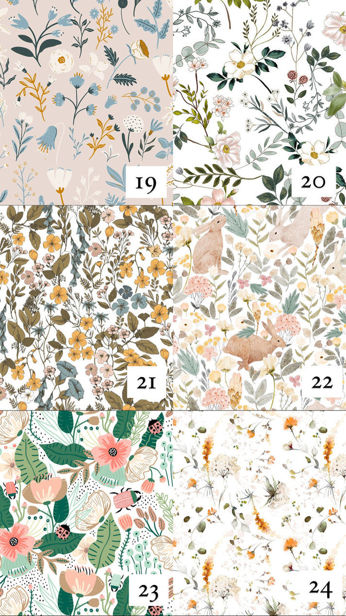 Sábana bajera organic (elige estampado)