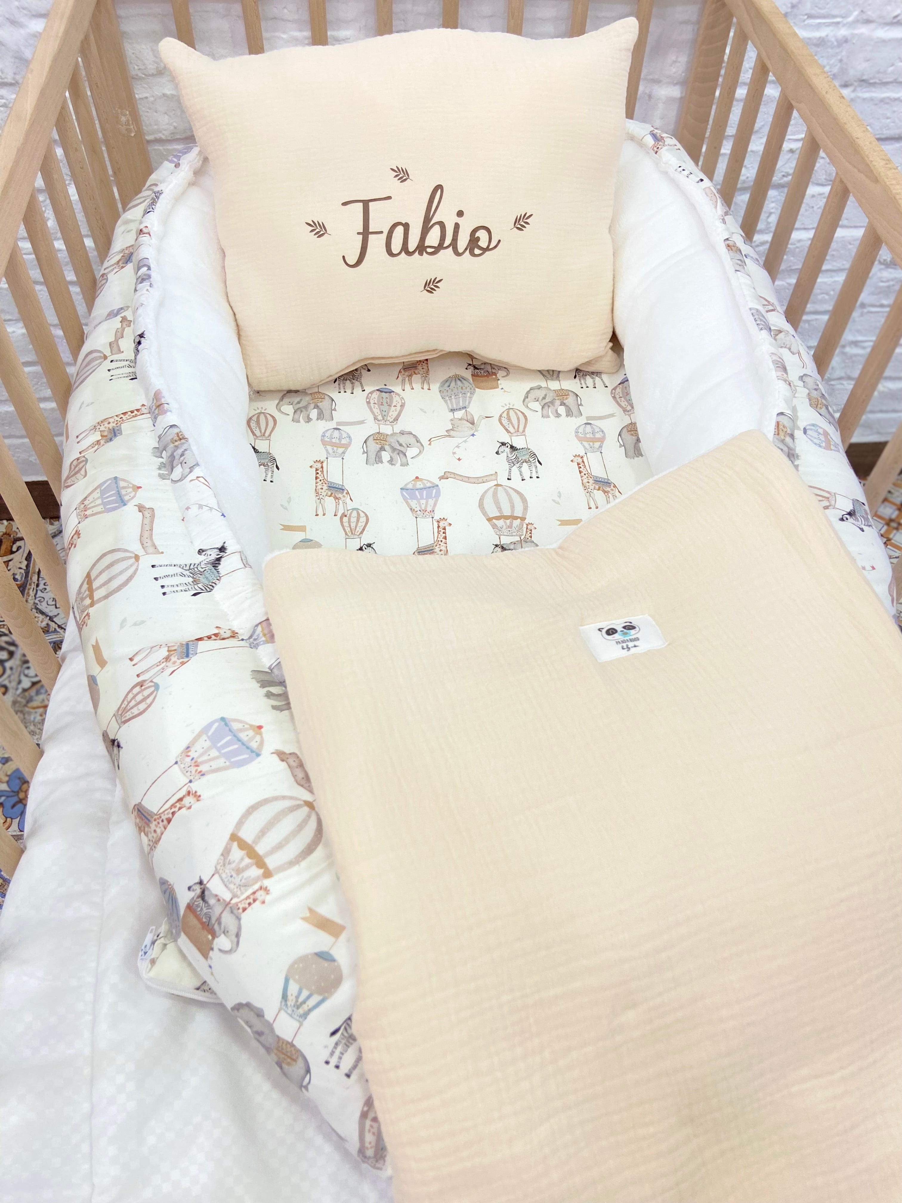 Comprar almohada de cuna para bebé de fibra siliconada