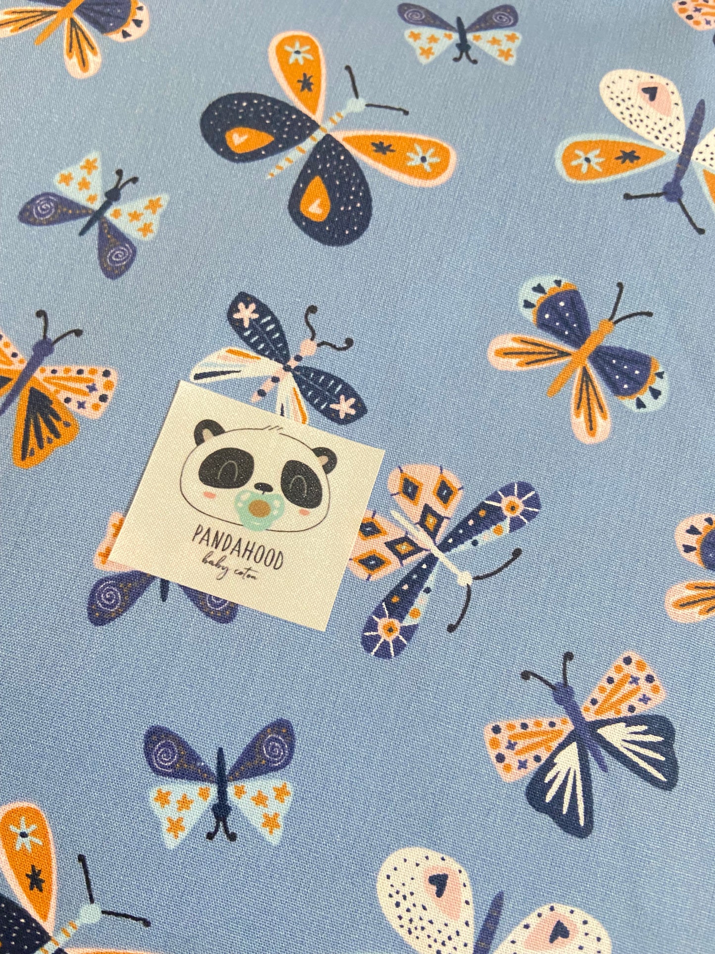 Manta Organic Butterfly Blue