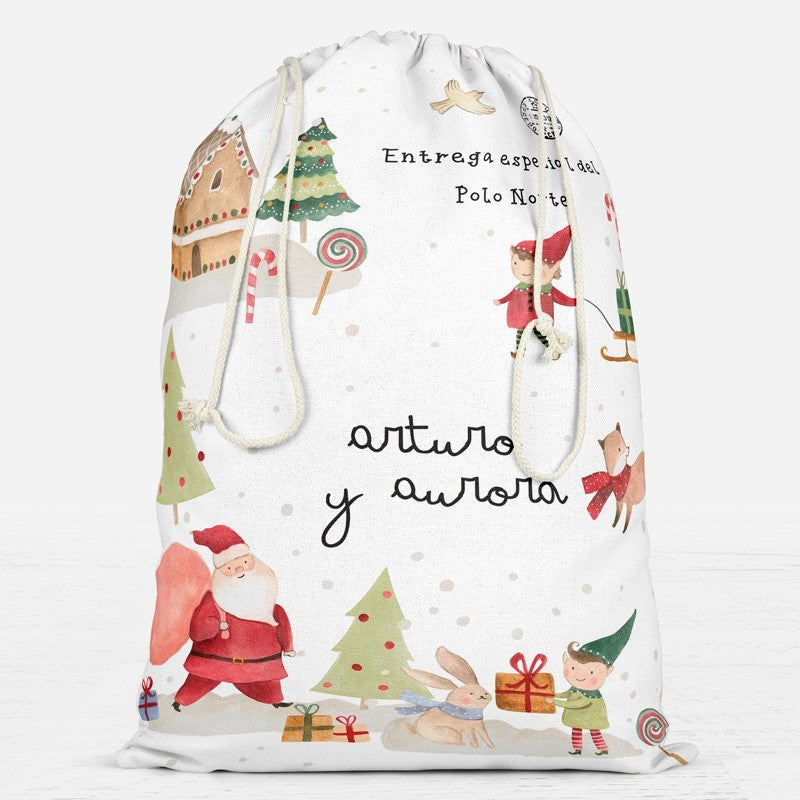 Saco Sweet Christmas Blanco