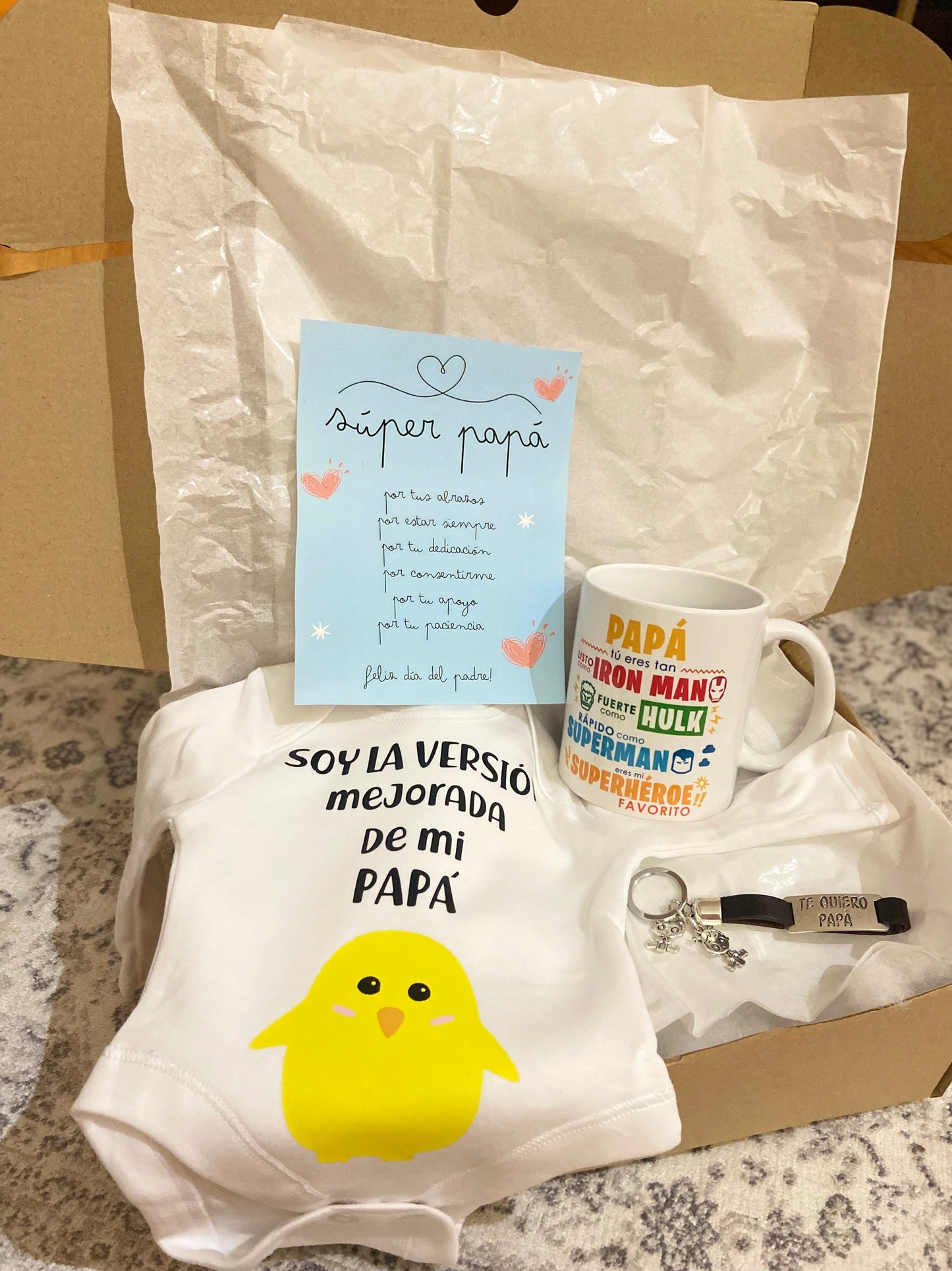 Caja regalo "Pollito"